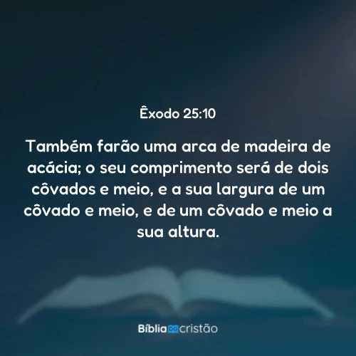 Êxodo 25:10