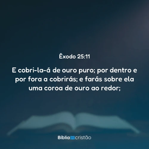 Êxodo 25:11