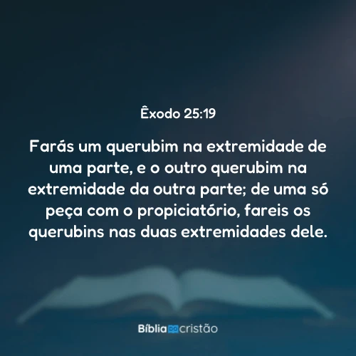 Êxodo 25:19