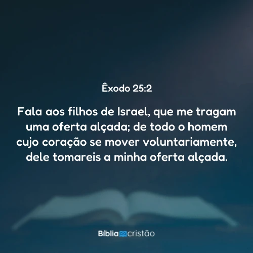 Êxodo 25:2