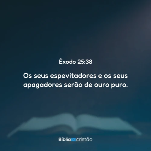 Êxodo 25:38