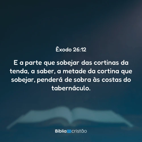 Êxodo 26:12