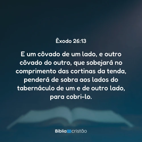 Êxodo 26:13