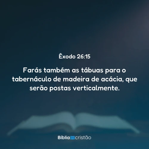 Êxodo 26:15