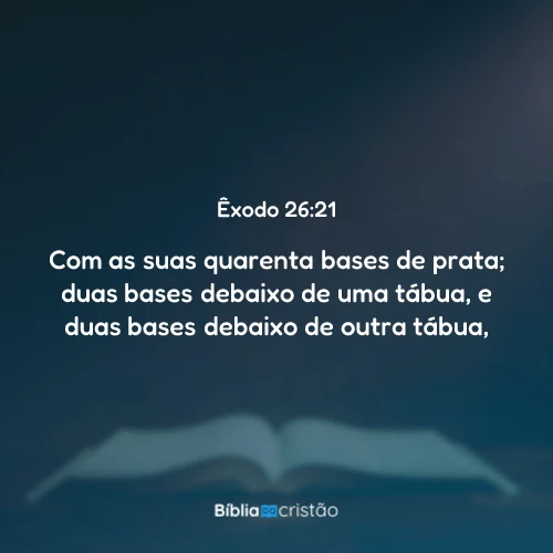Êxodo 26:21