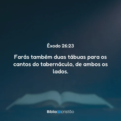 Êxodo 26:23