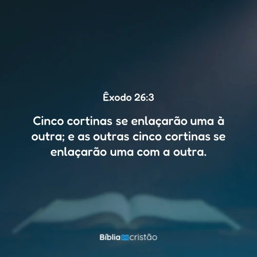 Êxodo 26:3