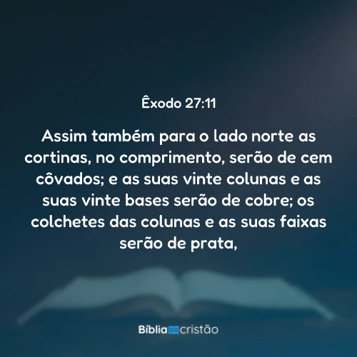 Êxodo 27:11
