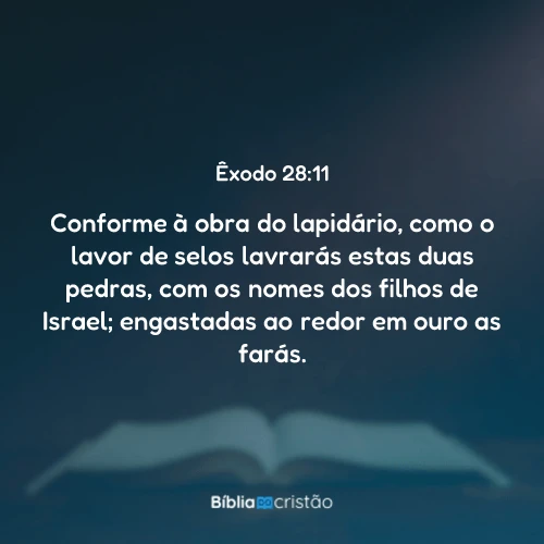 Êxodo 28:11