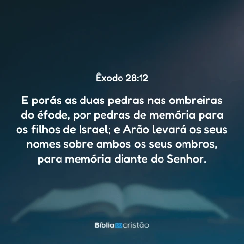 Êxodo 28:12
