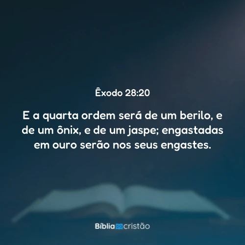 Êxodo 28:20