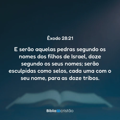 Êxodo 28:21
