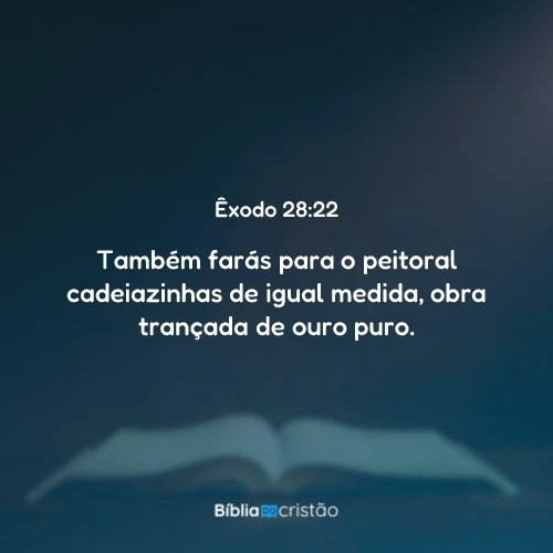 Êxodo 28:22