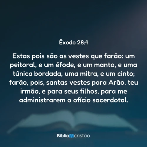 Êxodo 28:4