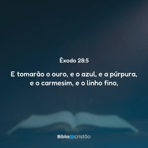 Êxodo 28:5