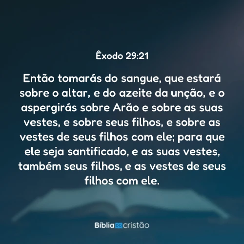 Êxodo 29:21