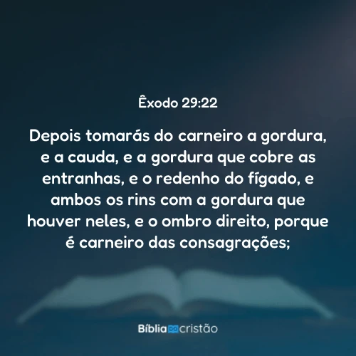 Êxodo 29:22