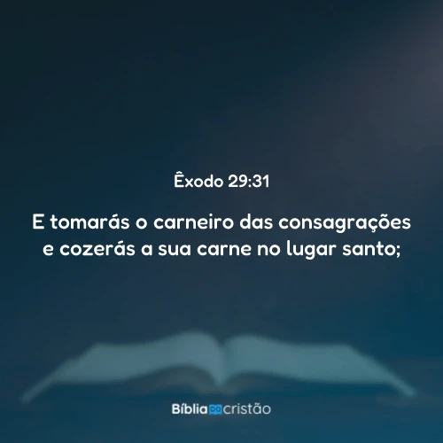 Êxodo 29:31