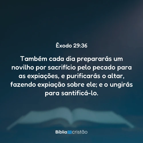 Êxodo 29:36