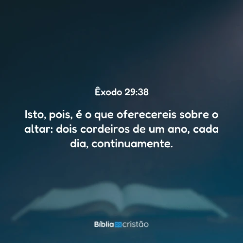 Êxodo 29:38