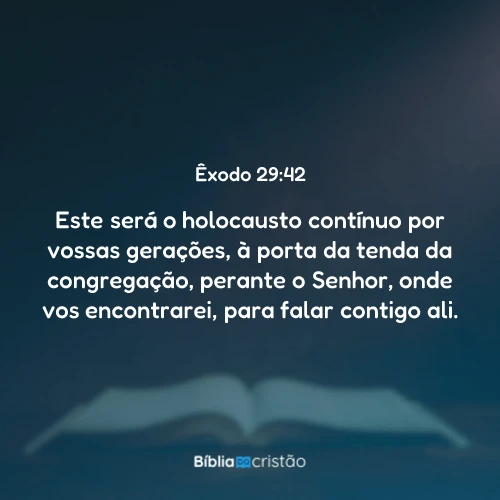 Êxodo 29:42
