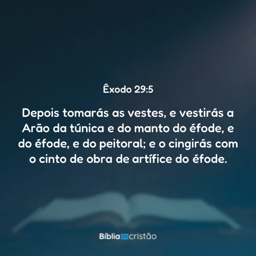 Êxodo 29:5