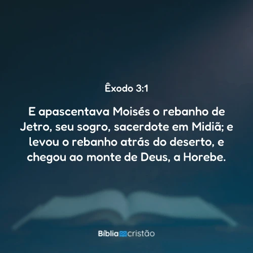 Êxodo 3:1