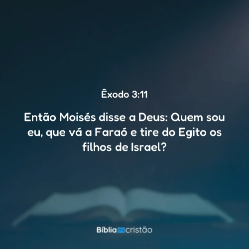 Êxodo 3:11