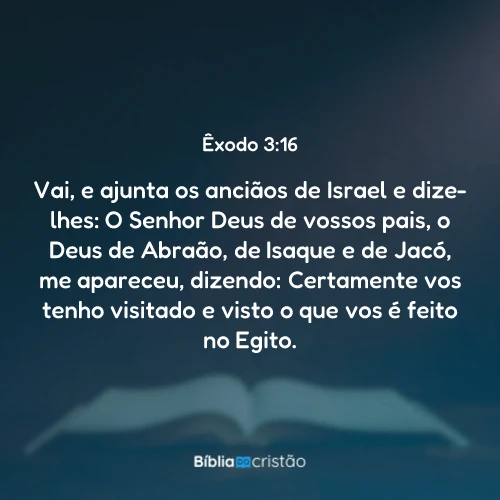 Êxodo 3:16