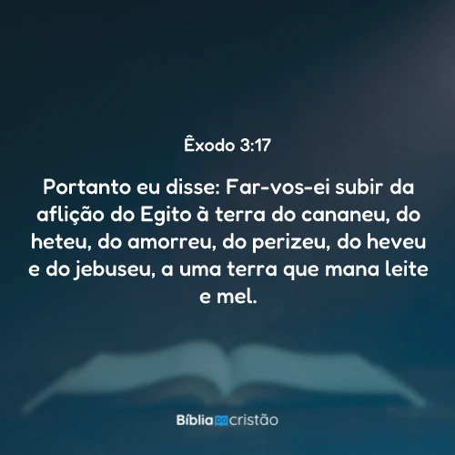 Êxodo 3:17