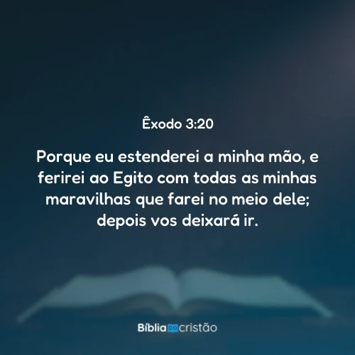 Êxodo 3:20