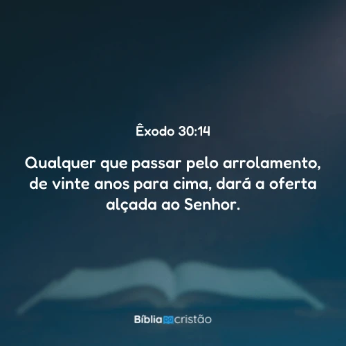 Êxodo 30:14
