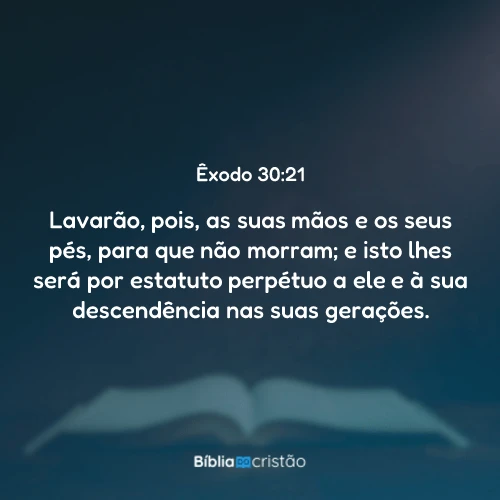Êxodo 30:21