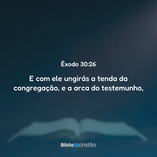 Êxodo 30:26