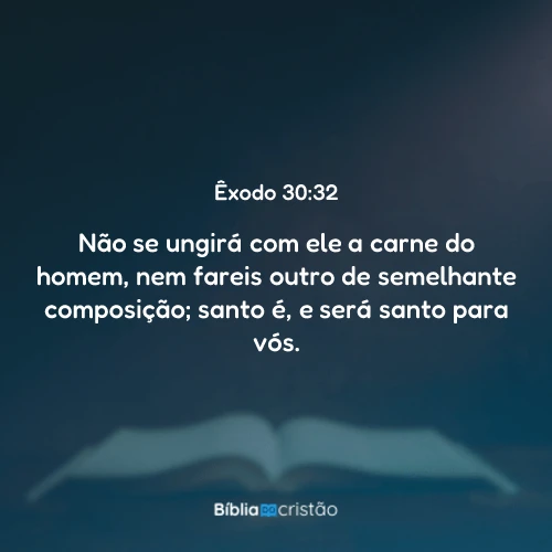 Êxodo 30:32