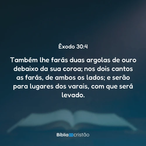 Êxodo 30:4