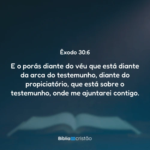 Êxodo 30:6