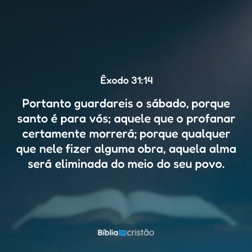 Êxodo 31:14