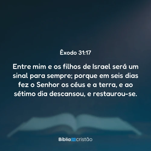 Êxodo 31:17