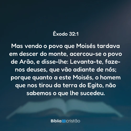 Êxodo 32:1
