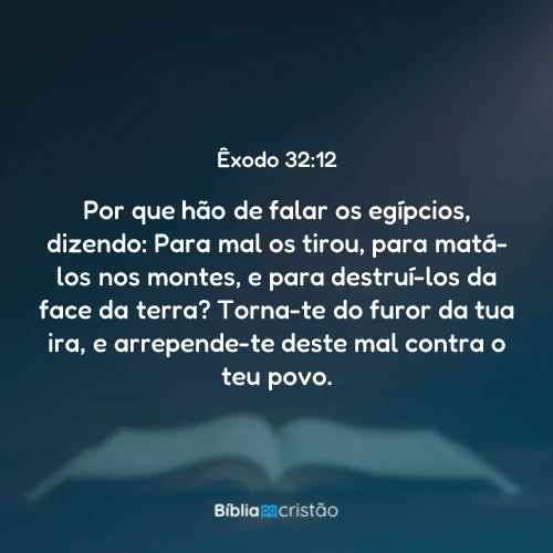 Êxodo 32:12