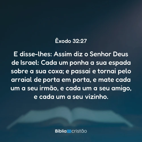 Êxodo 32:27