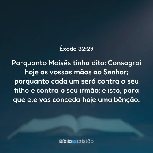 Êxodo 32:29