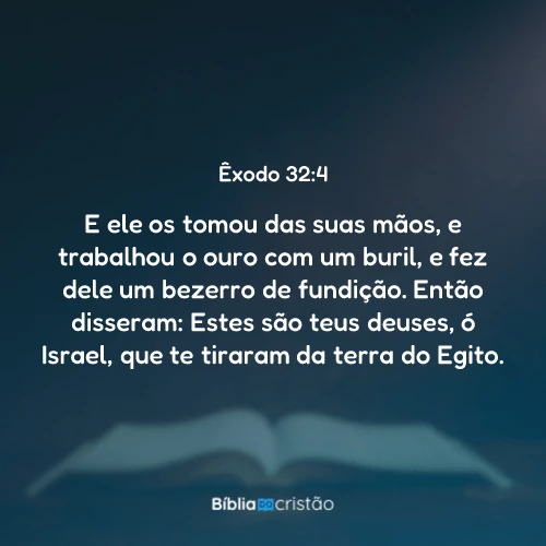 Êxodo 32:4