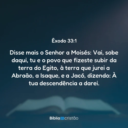 Êxodo 33:1