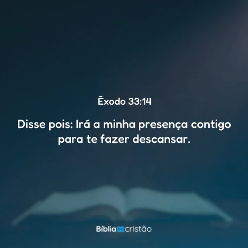 Êxodo 33:14