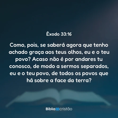 Êxodo 33:16