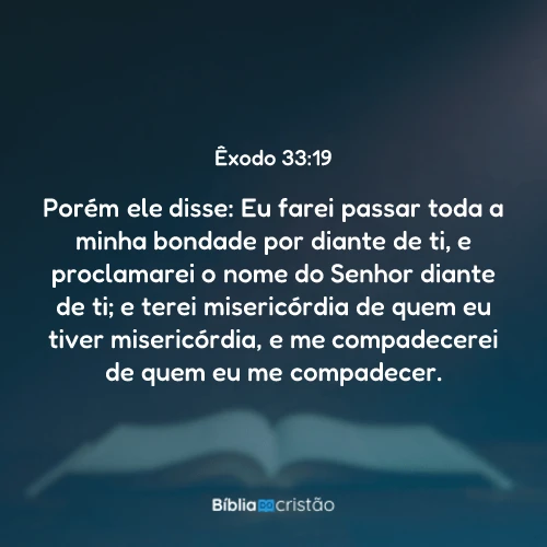 Êxodo 33:19