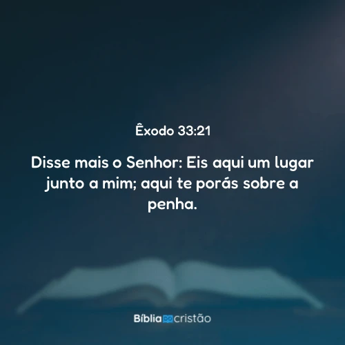 Êxodo 33:21