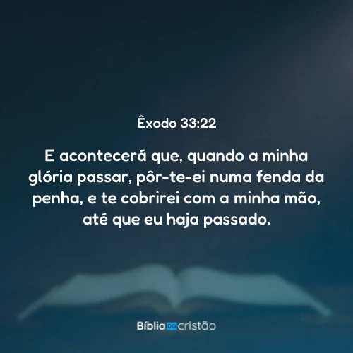 Êxodo 33:22